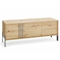 Szafka RTV 150 cm dąb artisan pod telewizor NUBO